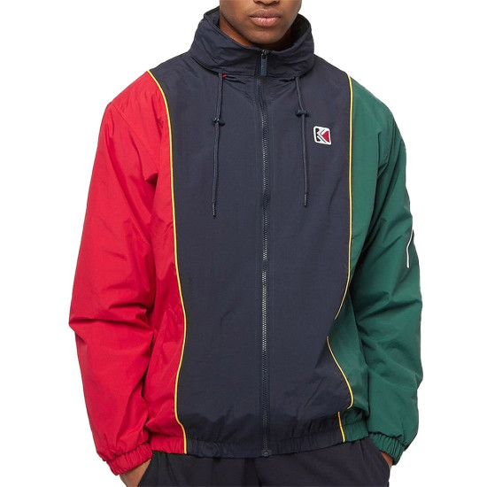 Karl Kani Ανδρικό αντιανεμικό μπουφάν Retro Block Trackjacket